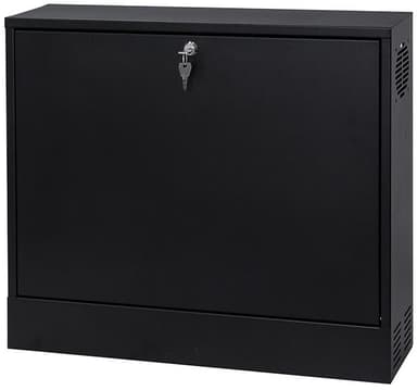 Direktronik Wall Rack 19" 3U 18cm Black 