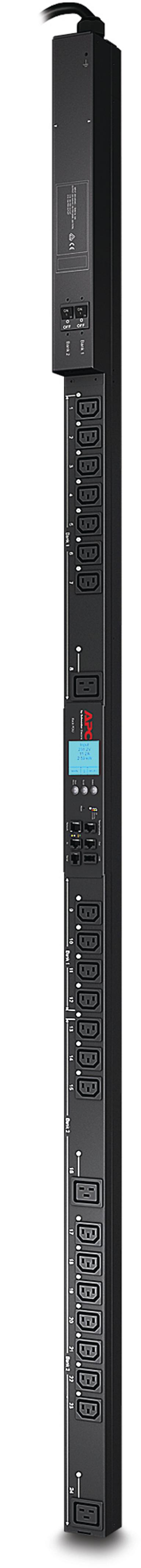 APC Switched Rack PDU strømforsyningsenhed (PDU) 24 AC stikkontakt(er) 0U Sort 