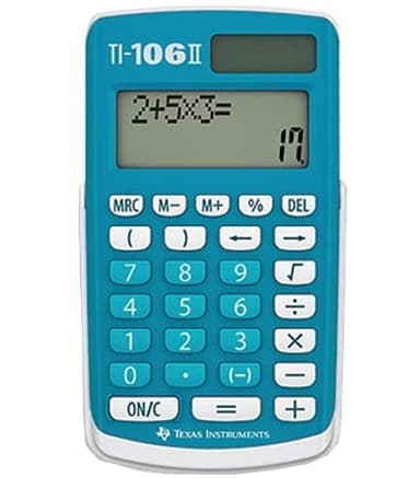 Texas Calculator Ti-106Ii Solar 