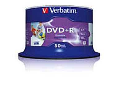 Verbatim 50 x DVD+R DVD+R 4.7GB 50pc(s)