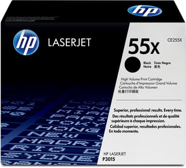 HP Värikasetti Musta 55X 12.5K - CE255X 