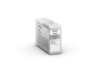 Epson Inkt Ljus Zwart HD T8507 80ml - SUREColor P800