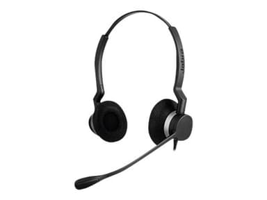 Jabra Biz 2300 Stereo USB-A Microsoft Teams Musta
