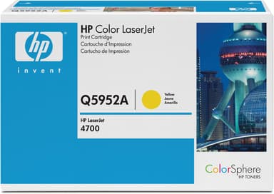 HP Värikasetti Keltainen 643A 11K - Q5952A 