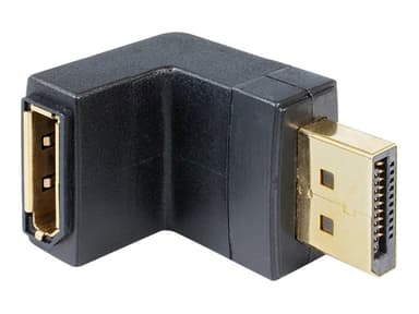 Delock Adapter Displayport male > Displayport female angled down DisplayPort DisplayPort