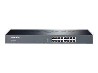 TP-Link TL-SG1016 netværksswitch Ikke administreret Gigabit Ethernet (10/100/1000) 1U Sort 