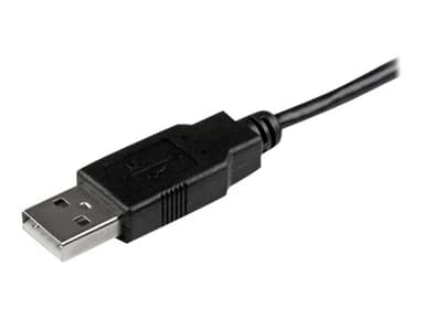 Startech 2m Mobile Charge Sync USB to Slim Micro USB Cable M/M 2m USB-A Micro USB-B Musta