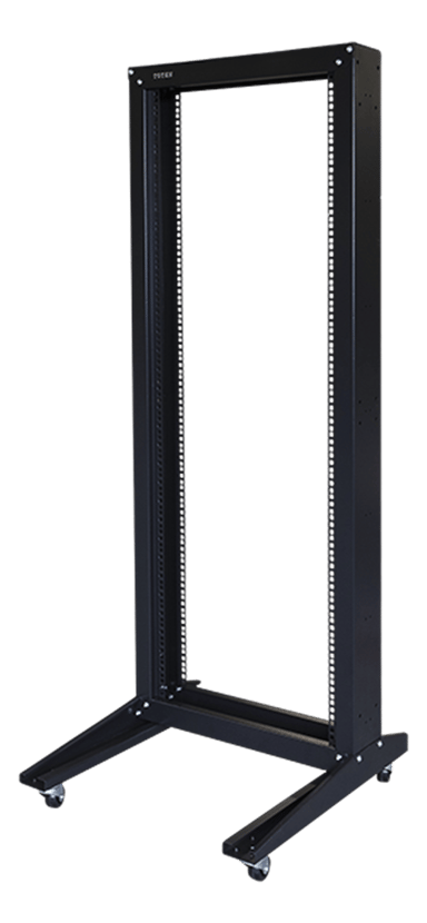 Toten 19" Open Frame W/ Wheel 32U 600X600 Black 