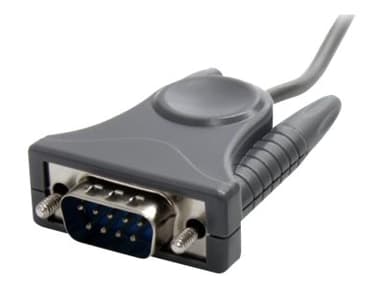 Startech USB to RS232 DB9/DB25 Serial Adapter Cable 0.9m USB Type-A DB-9 Grå