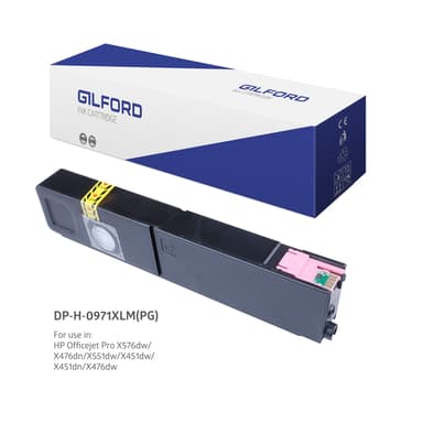 Gilford Blekk Magenta No.971XL 6,6K - OfficeJet Pro X451/X551/X476 X576 