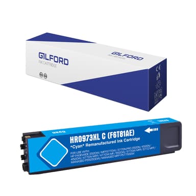 Gilford Blekk Cyan Dh-973Xlc 7K - For Pagewide 