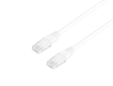 Prokord UTP CAT.5E Unshielded RJ45 Lszh 0.5m White RJ-45 Cat 5e 0.5m Valkoinen