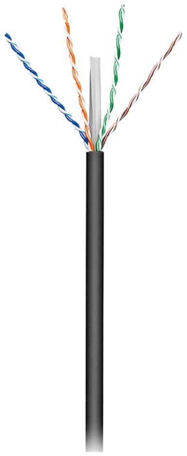 Microconnect Bulkkabel Nej Cat6 100m Svart