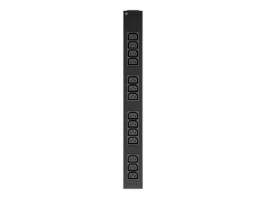 APC AP6003A strømdistribusjonsenhet (PDU) 14 AC-utganger 0U/2U Sort 