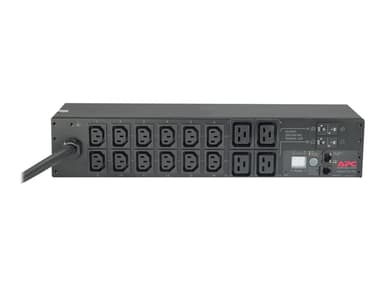 APC AP7822B strømdistribusjonsenhet (PDU) 16 AC-utganger 2U Sort 