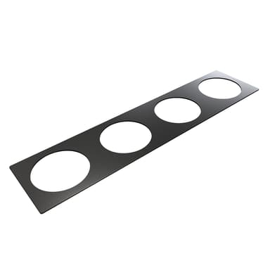 Forming Function Powerdot 4-Lijns Metalen Frame Zwart 