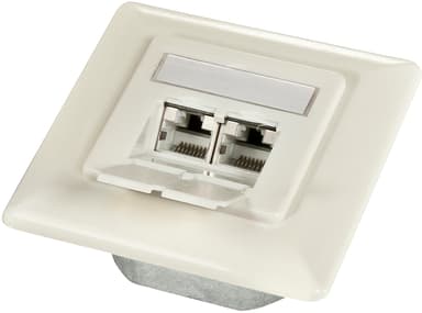 Lindy Nettverksuttak 2-port 
