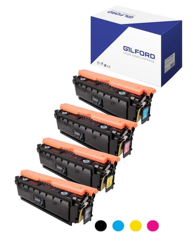 Gilford Toner Kit (B/C/m/Y) 508X 12.5K/9.5K 