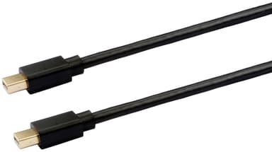 Prokord Cable Mini Displayport - Mini-Displayport 2.0m 2m 2m Mini DisplayPort MDP Mini DisplayPort MDP Zwart
