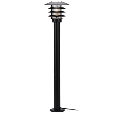 LightsOn Saturnus Med Påle 90cm Sølv 