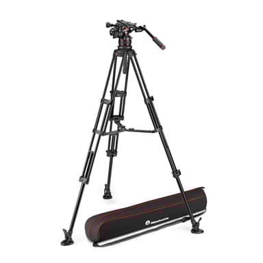 Manfrotto Nitrotech 612 + Alu Twin MS Tripod 