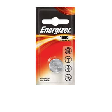 Energizer Batteri CR1620 Lithium 1-Pack 