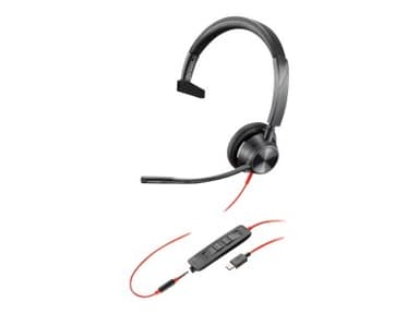 HP Poly Blackwire 3315 Mono USB-C Zwart