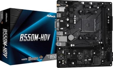 ASRock B550M-HDV Socket AM4 micro ATX Moederbord