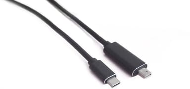Microconnect USB - C To Mini DP 2m, Black 