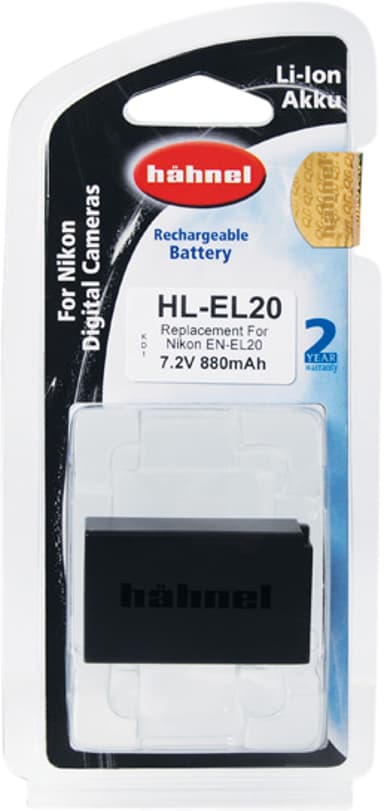 Hähnel Nikon HL-EL20 Batteri 
