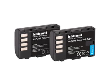 Hähnel Panasonic HL-PLF19 Batteri Twin Pack 