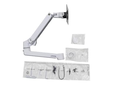 Ergotron LX Dual Stacking Arm Extension And Collar Kit Bright White 