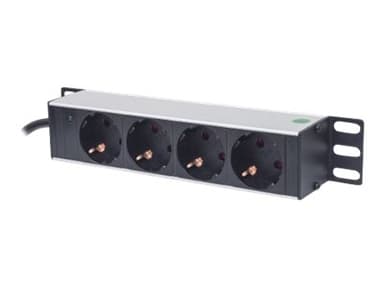 Manhattan 10" 1U Rackmount 4-Way Power Strip 