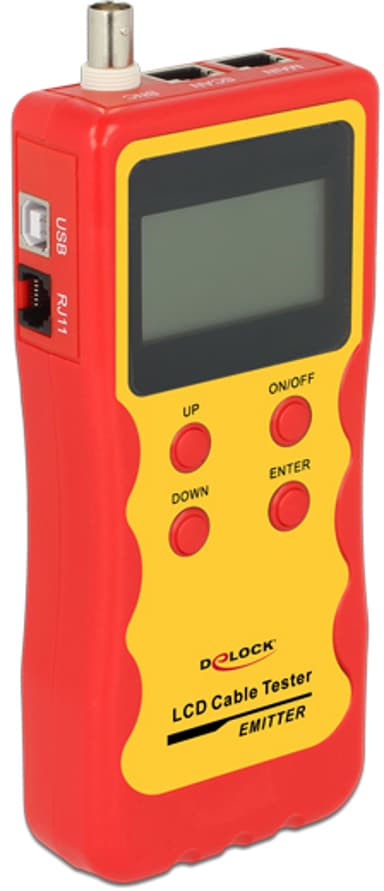 Delock Kabeltestare med LCD-skärm 