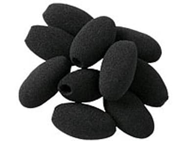 Jabra GN9120 Windstopper 10-pakning Sort Mikrofonpute
