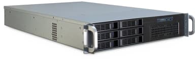 Inter-Tech IPC 2U-2406 2U 19" Rack Hopea Musta