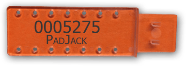 Direktronik Padjack USB-kabellås 5-Pack 