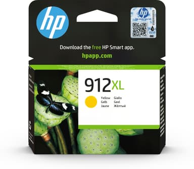 HP Blekk Gul 912XL 825 Pages - OfficeJet Pro 8022/8024/8025