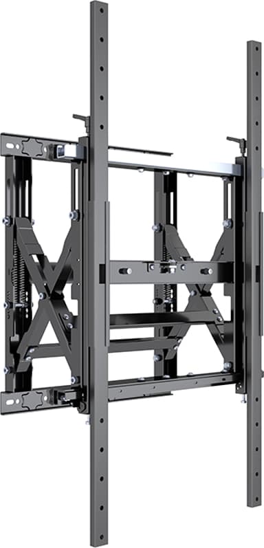 Multibrackets 1749 skærmbeslag til skiltning 2,41 m (95") Sort 