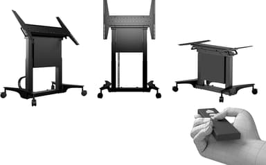 Multibrackets M Motorized Touch Tilt & Table 100kg Max 32"-86" 