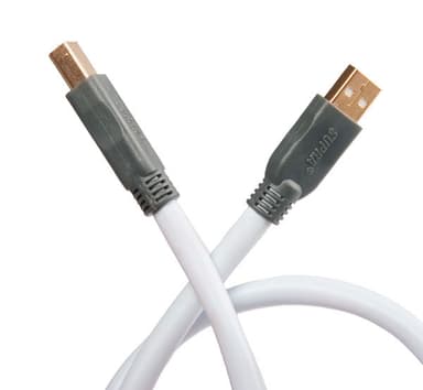 Jenving Supra USB 2.0 2m USB-A USB-B Blå
