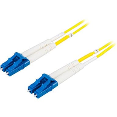 Deltaco Fiberoptisk kabel 7m LC LC OS2