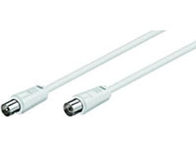 Microconnect Antennkabel Koaxial Koaxial 2.5m Vit