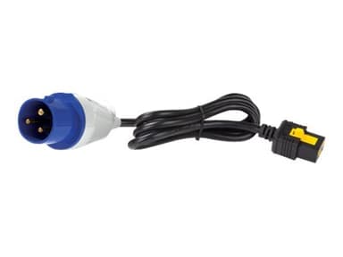 APC Strömkabel 3m C19 coupler Svart