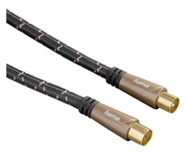 Hama ANTENNA CABLE 120DB Coaxiaal Coaxiaal 3m Zwart