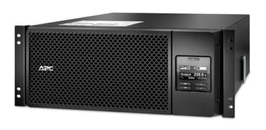 APC Smart-UPS On-Line SRT6KRMXLI - 6kW/VA, 6x C13 + 4x C19 + hardwire 1 fase uitgang, rackmountable, Embedded NMC 