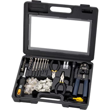 Sprotek Tool Kits For Computers/Network Cabel Black 