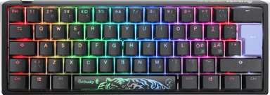 Ducky One 3 Mini 60% MX Red Kablet Cherry MX Red Nordisk
