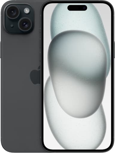 Apple iPhone 15 Plus 128GB Sort