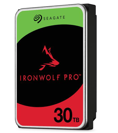 Seagate IronWolf Pro 30TB 3.5" 7200r/min SATA 6.0 Gbit/s Harddisk